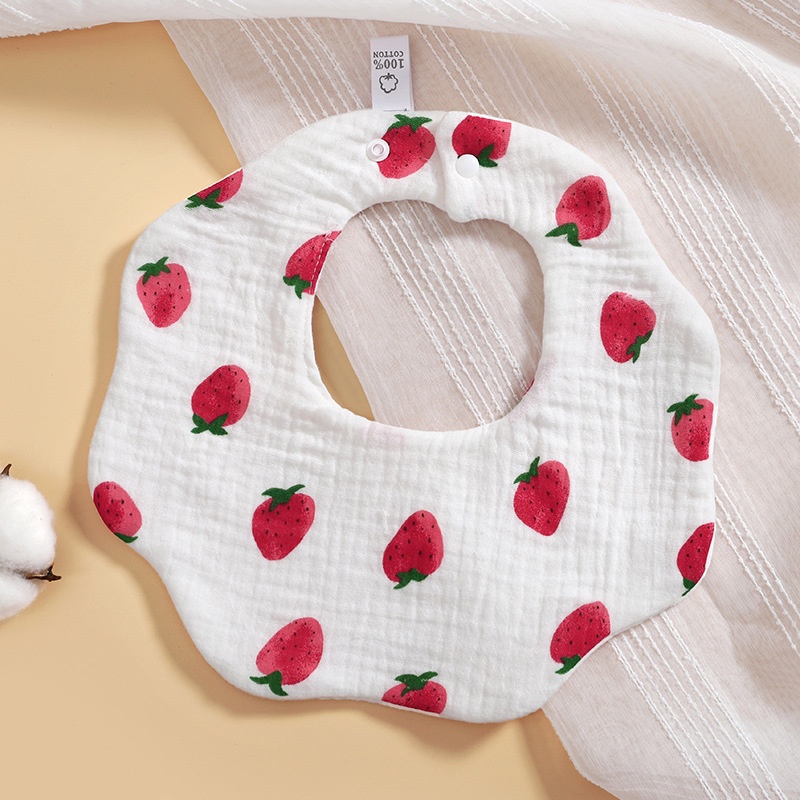Yếm Ăn Vải cotton Dành Cho Mẹ Và Bé