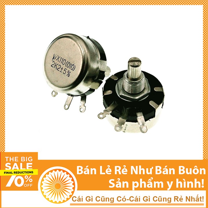 Triết áp WX110(010) 100 ôm +-5% Giá Rẻ