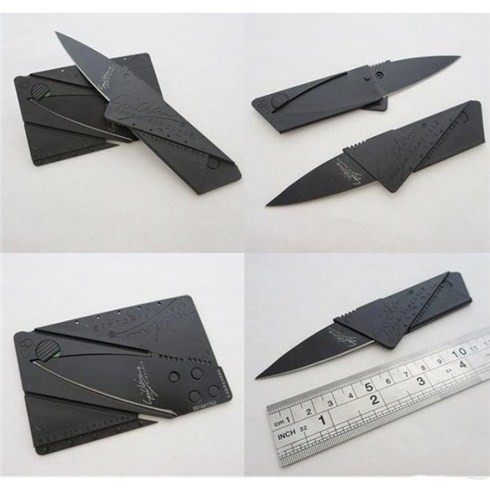 Dao Phượt Xếp Đa Năng Hình Thẻ ATM - Dao Gấp Xếp Gọn - Cao Cấp - Bỏ Ví Bóp Nam