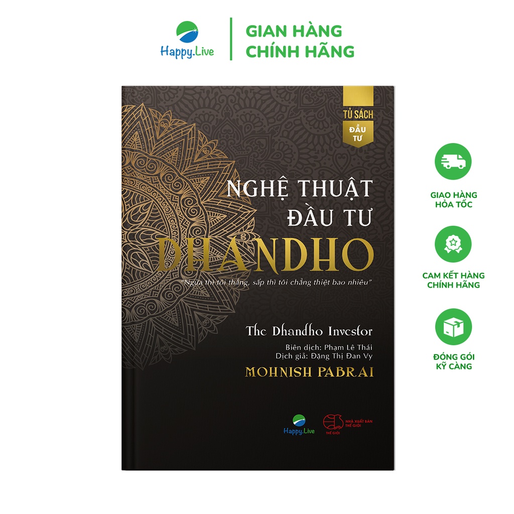 Sách Nghệ Thuật Đầu Tư Dhandho - The Dhandho Investor