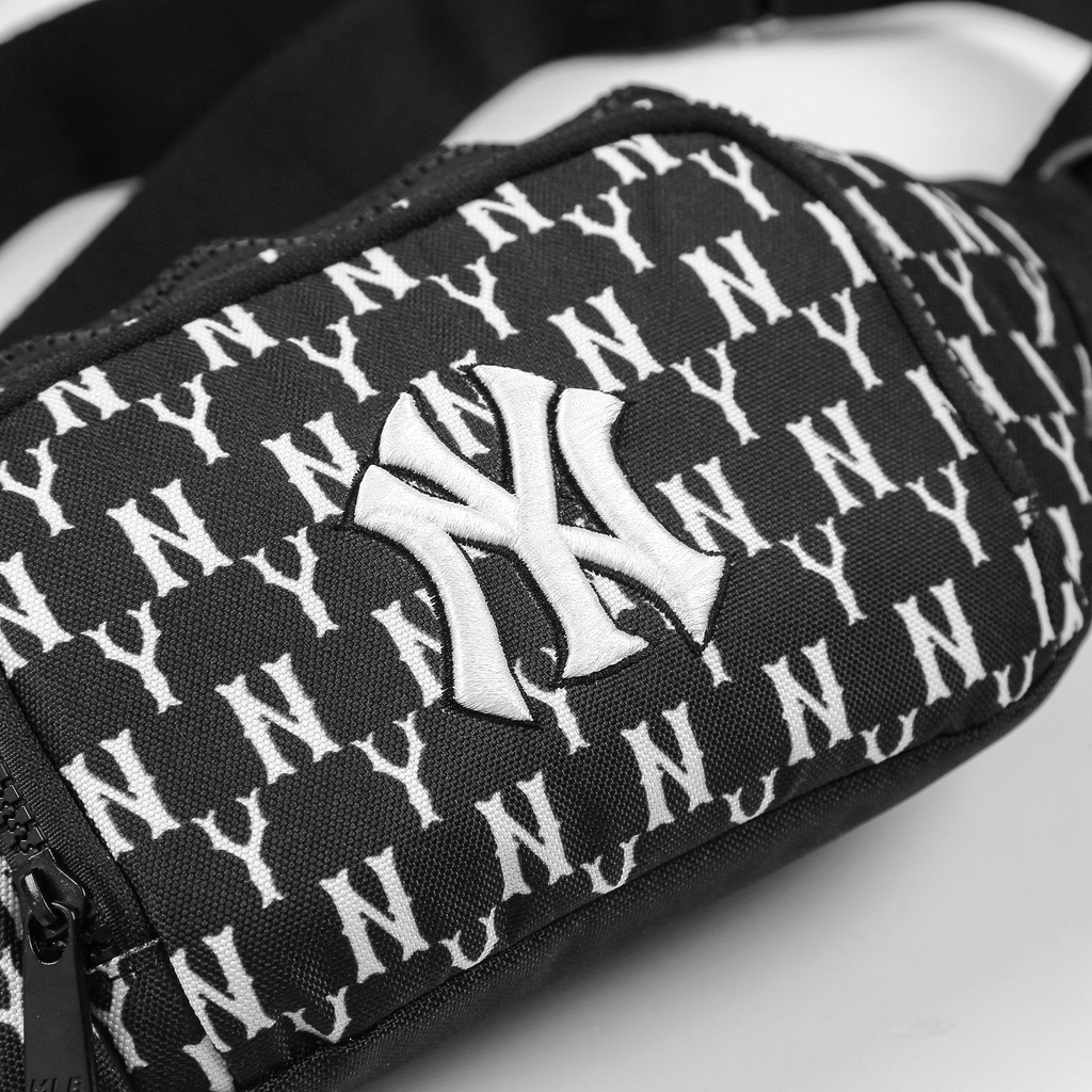 Túi Đeo Chéo - Đeo Hông Thời Trang Hot Trend MLB Monogram Hip Sack New York Yankees Black