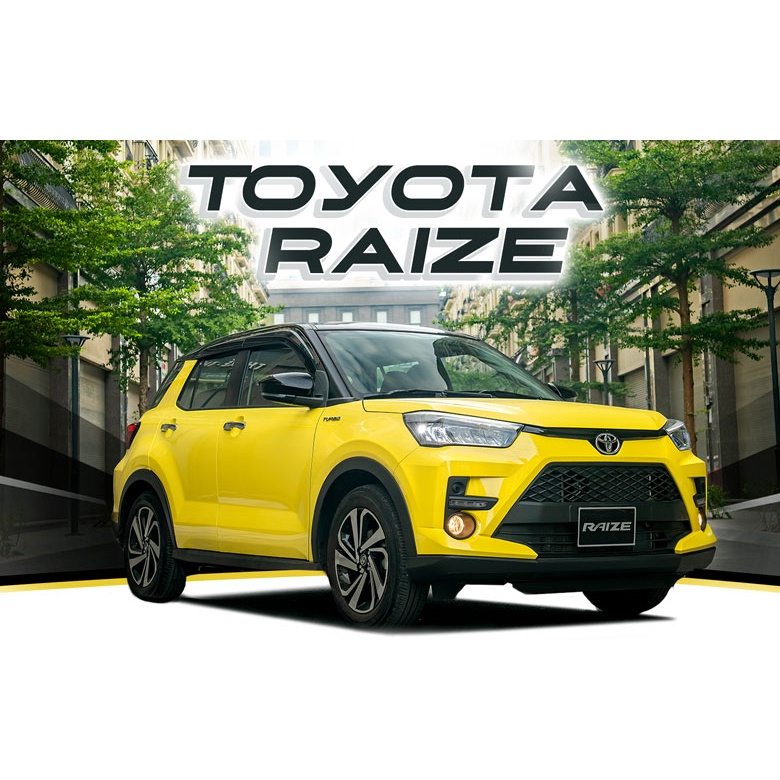Phụ kiện Xe Toyota Raize 2021 2022 Mới Nhất, Đầy Đủ Nhất