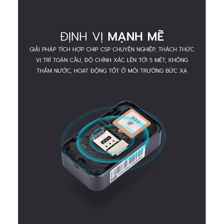 Thiết bị định vị gps DW01 - máy định vị siêu nhỏ, định vị chuẩn xác vị trí, nghe âm thanh rõ ràng, sản phẩm chính hãng