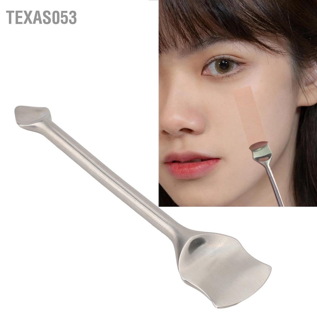 Texas053 Dụng cụ làm sạch mụn đầu đen bằng thép không gỉ nặn nhẹ nhàng chăm sóc da cho phụ nữ Cô gái