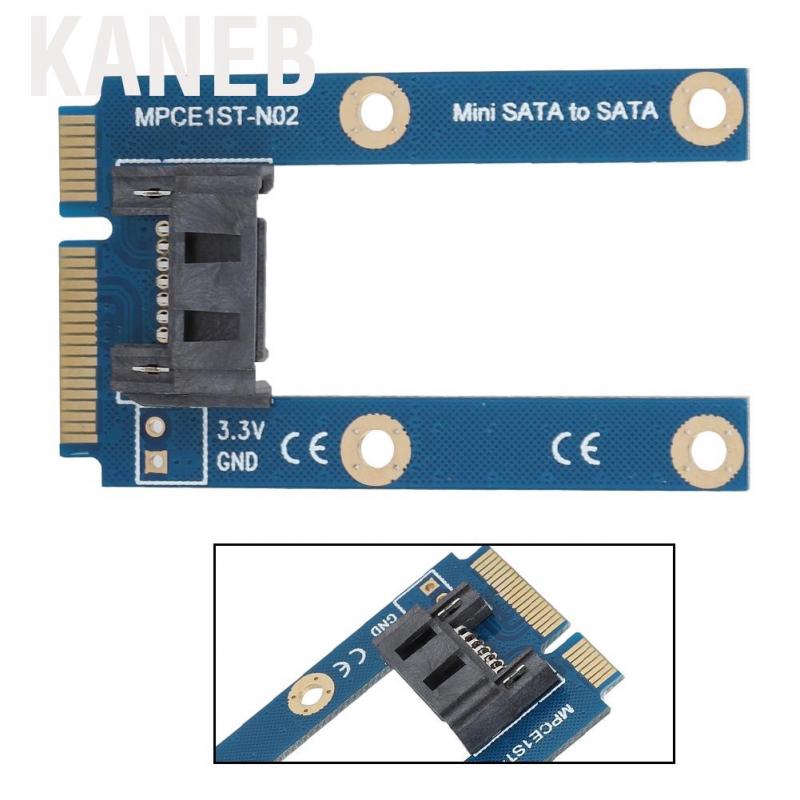 Kaneb Card Chuyển Đổi Kneb Msata Sang Sata 7pin Mpcie