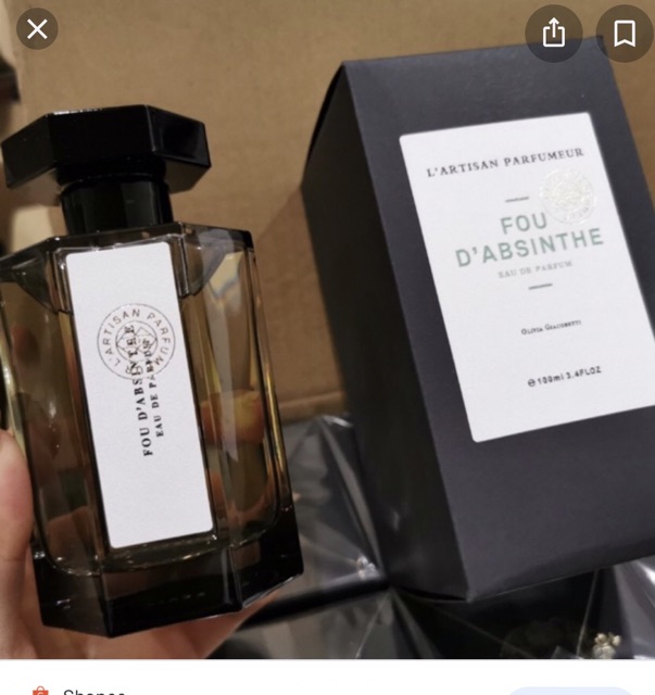 Nước hoa nam L’Artisan Parfumeur Fou D’Absinthe Edp 100ml