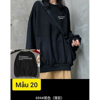 [Hàng order]Áo sweater nỉ da cá