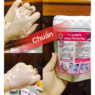 Mặt nạ collagen hoa hồng tươi
