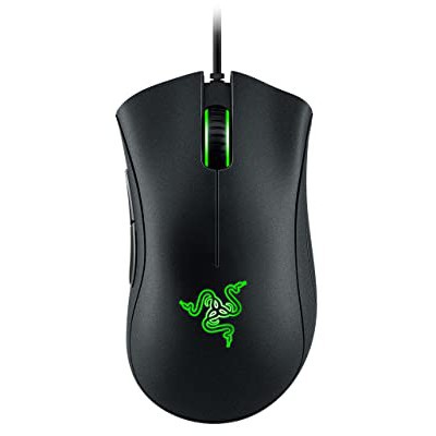 Chuột chơi game có dây Razer DeathAdder Essential Bộ cảm biến quang học 5 nút có thể lập trình độc lập Thiết kế tiện dụn