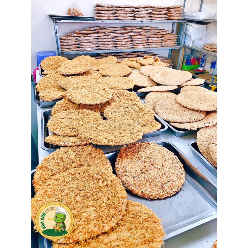 Cơm cháy đáy nồi mắm ớt và chà bông gói 500gr - TP.HCM