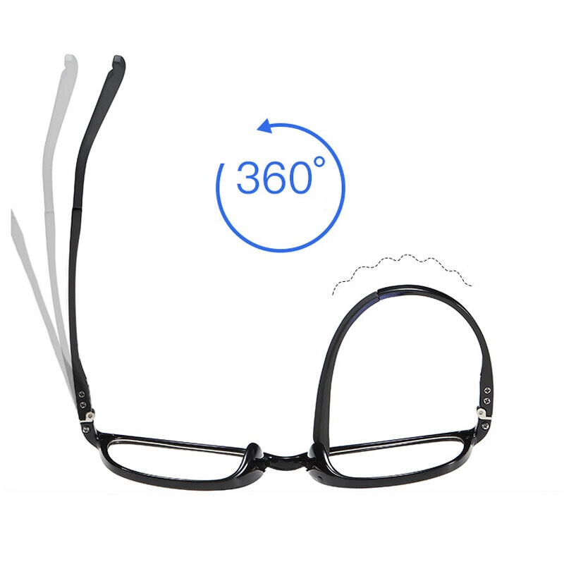 Kính Mát TR90 Chống Bức Xạ Ánh Sáng Xanh Thời Trang Cho Nam Và Nữ