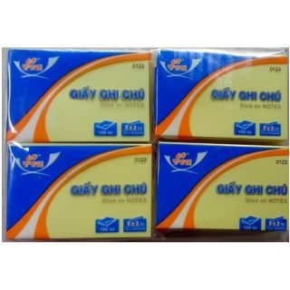 Giấy ghi chú tth vàng 3x2 in 100 tờ 8936035323185