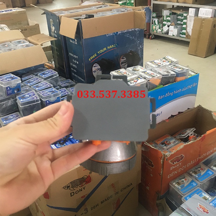 Đèn pin soi ếch, đèn pin phượt Dony KL 158 siêu tiết kiệm điện