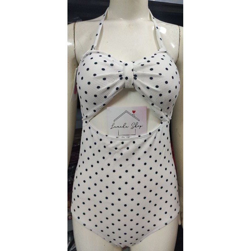 Bikini Áo Tắm 2 Dây Quảng Châu LMD33 Hoạ Tiết Chấm Bi Thắt Nơ Bánh Bèo Hottrend 2021 Sang Chảnh Xịn Đẹp Sexy Tôn Dáng | BigBuy360 - bigbuy360.vn