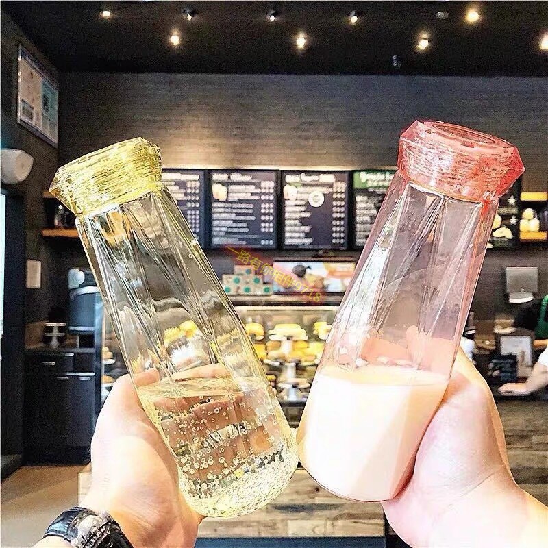 Bình Đựng Nước Thủy Tinh Pha Lê Dáng Kim Cương | BigBuy360 - bigbuy360.vn