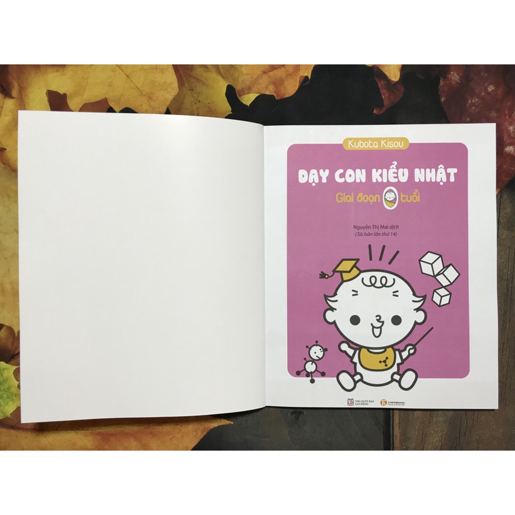 Sách - Dạy Con Kiểu Nhật - Giai Đoạn 0 Tuổi