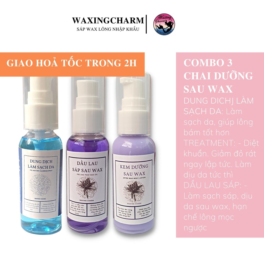 Dung dịch làm sạch da trước khi wax lông Alpine Bluebell Jax Wax Chính Hãng