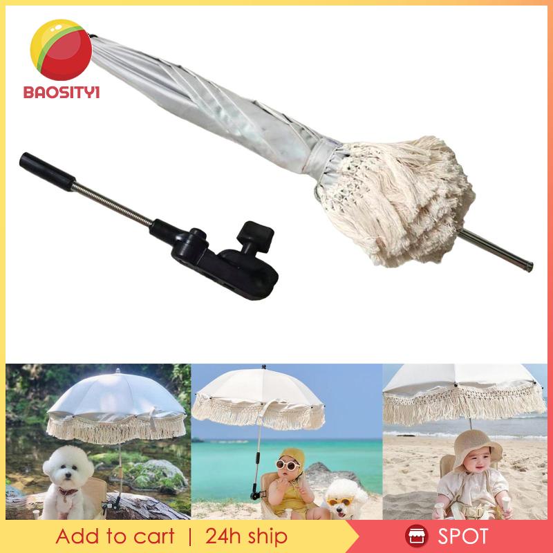 Dù Che Mưa Nắng Gắn Xe Đẩy Em Bé