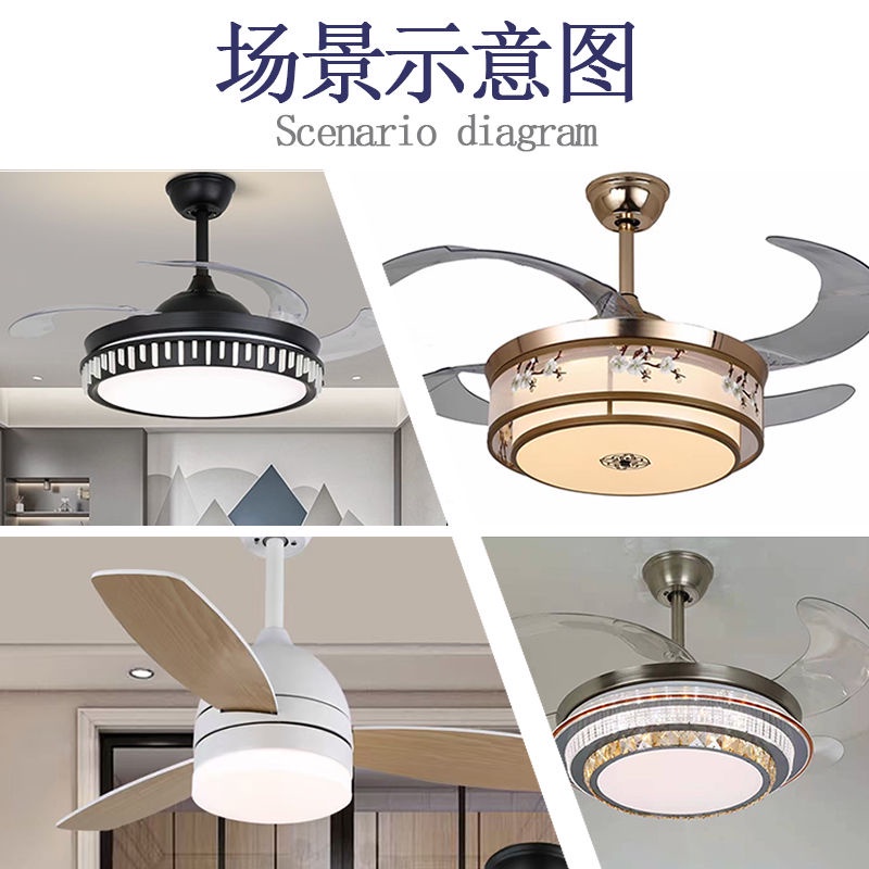 Mô Đun Đèn LED Tròn Gắn Quạt Trần 1 Bóng Chuyên Dụng