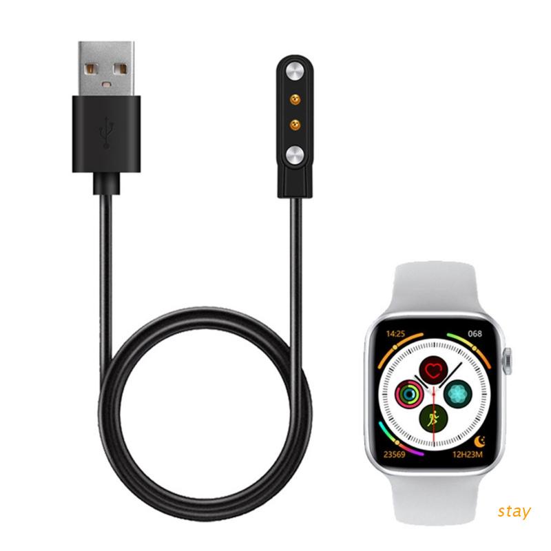 Cáp sạc USB từ tính 3.3ft tương thích với đồng hồ thông minh iWO W26 40MM 44MM Pro P8plus P9