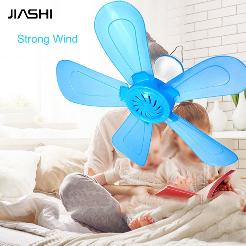 Quạt trần Jiashi mini nhỏ chịu được gió mạnh cho ký túc xá sinh viên