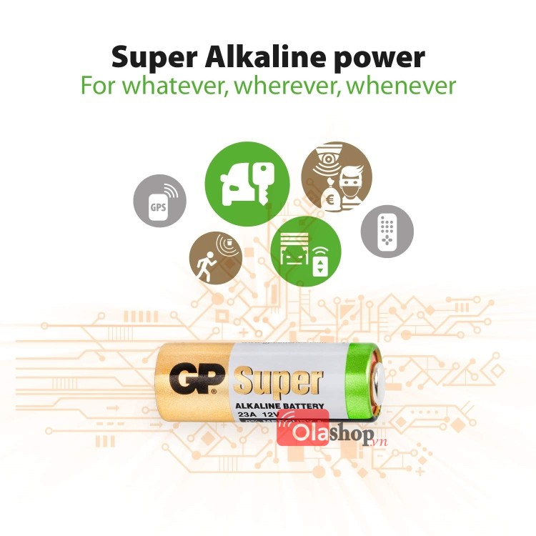 Pin Alkaline 23A - 12V GP Ultra