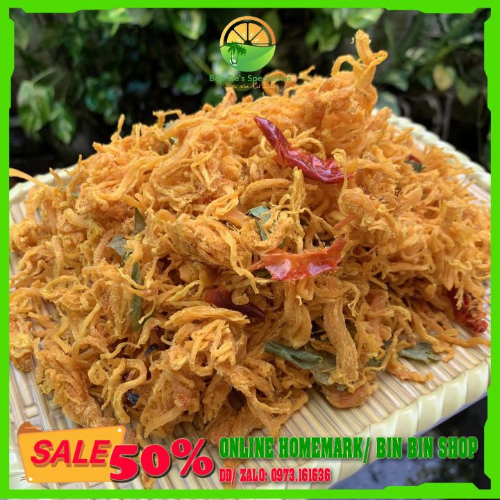 [Hộp 300G] Khô gà lá chanh xé sợi tẩm vị loại ngon | BigBuy360 - bigbuy360.vn