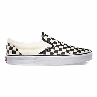 (Giày Chính Hãng) Slip On Classic Checkerboard Black White