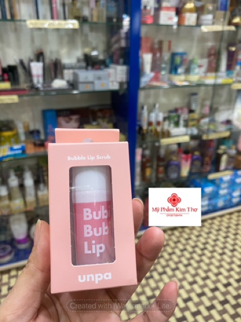 (ảnh thật)Tẩy Tế Bào Chết Môi Sủi Bọt Bubi Bubi Lip By Unpa (chính hãng) | BigBuy360 - bigbuy360.vn