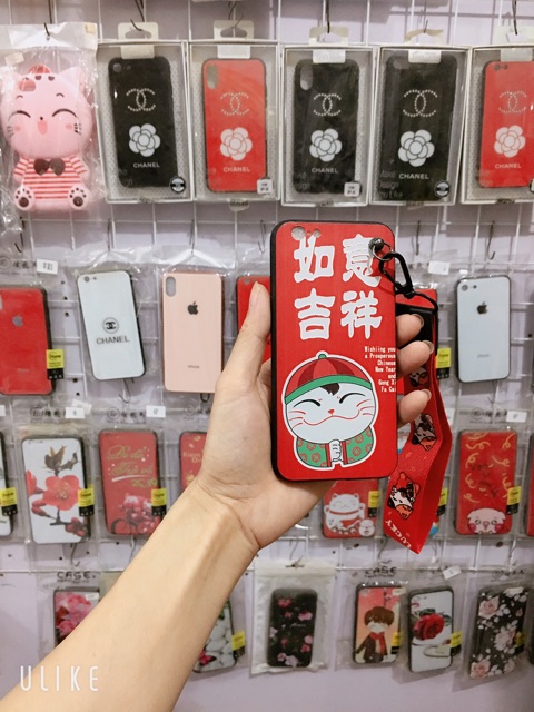 ( Tặng dây đeo) Ốp lưng iphone 6,6S