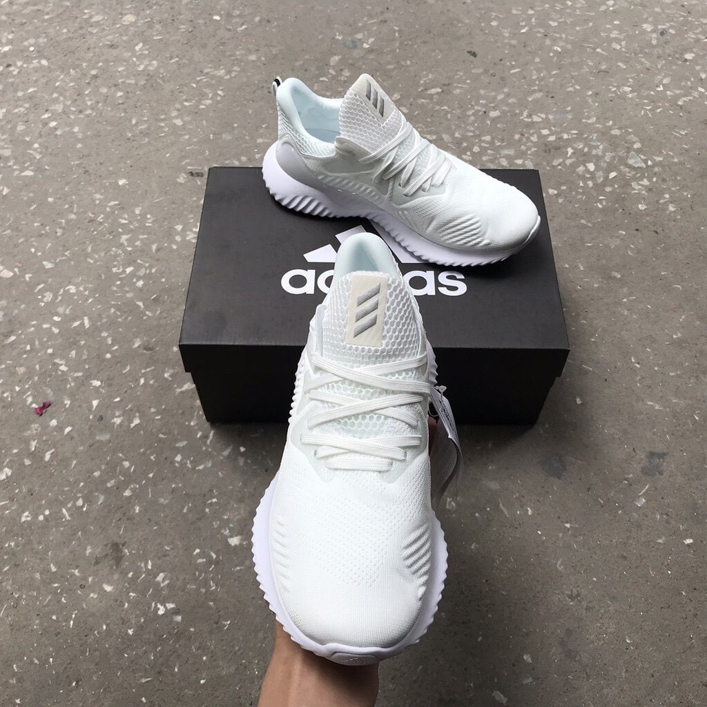 [KING20 giảm 20k]  Giày Adidas Alphabounce Trắng (fullbox + freeship) Cam kết chính hãng