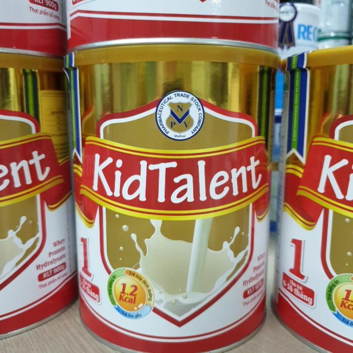 Combo 2 Lon Sữa KidTalent 1 900g Date mới