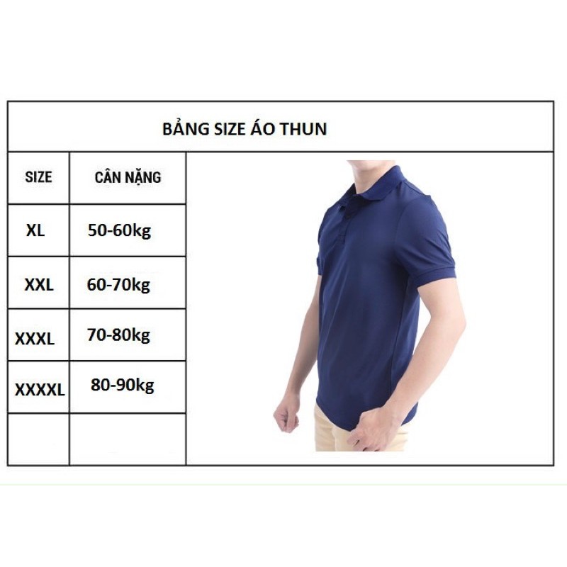 [Hàng Canh Sale] Áo Thun Nam Polo Tay Ngắn Có Cổ Chất Đẹp 45-90kg, Áo Thun Cá Sấu Nam Cao Cấp Siêu Mát | BigBuy360 - bigbuy360.vn