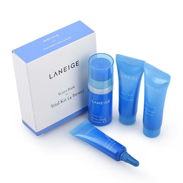 Bộ sản phẩm mini dưỡng cấp nước LANEIGE_WATER_BANK_TRIAL_KIT (4 items)