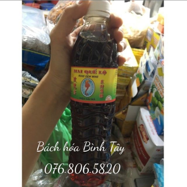 Mai Quế Lộ 500ml_ nguyên liệu làm nhân bánh trung thu