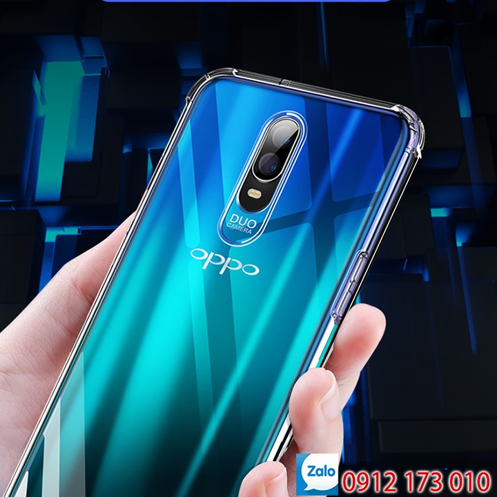 Ốp lưng OPPO F1S, A3S. A5S, A7, A5, A9 2020,, A1K, Reno 2F... nhựa dẻo CHỐNG SỐC- Trong suốt - Hàng xịn - dày 0,15mmm