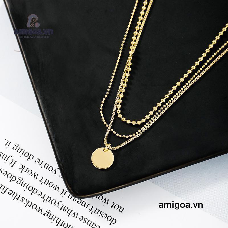 ✨✨Vòng cổ Nhiều Lớp Thiết Kế Đơn Giản Xinh Xắn