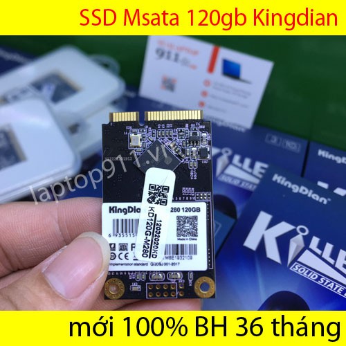 msata 120gb kingdian mới 100% bảo hành 36 tháng chính hãng ổ ssd msata 120gb giá rẻ