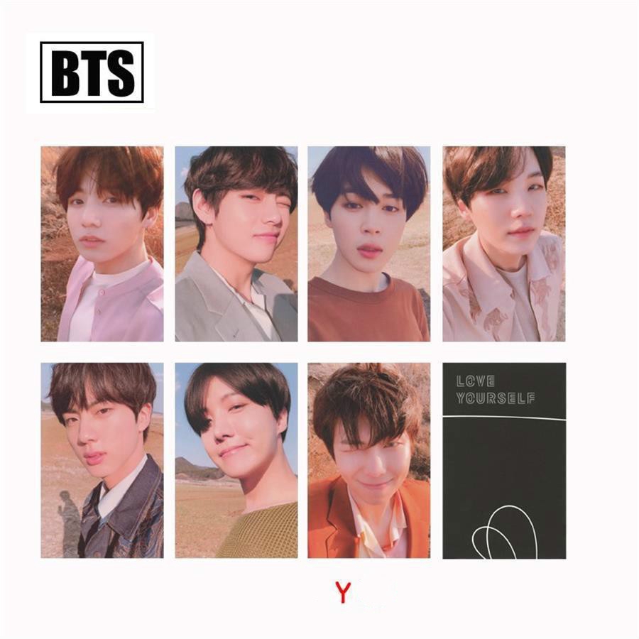 Hộp ảnh lomo card nhóm nhạc BTS