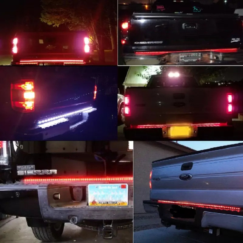 Dây Đèn LED Tín Hiệu Dài 1.2 / 1.5M Linh Hoạt Gắn Đuôi Xe Hơi