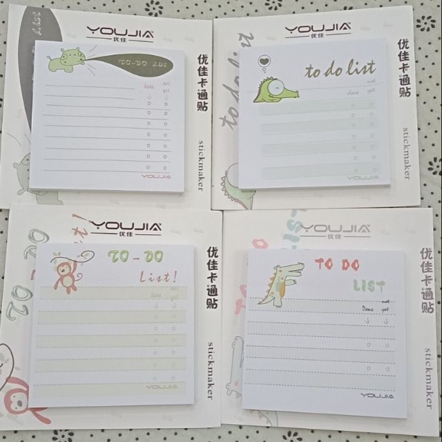 Giấy note 3x3 in 60 tờ TO DO LIST 6970046531834