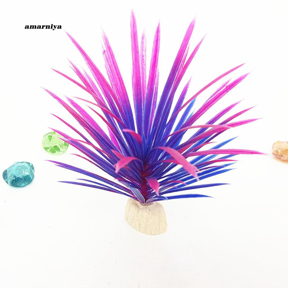 Cây cảnh giả trang trí bể cá