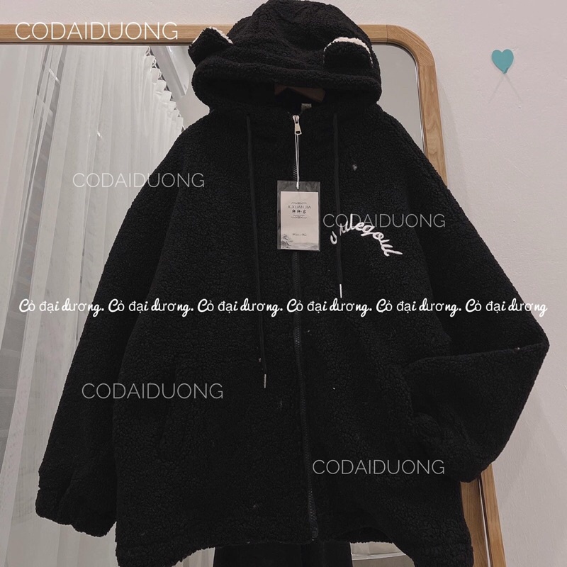 áo khoác lông tai gấu | BigBuy360 - bigbuy360.vn
