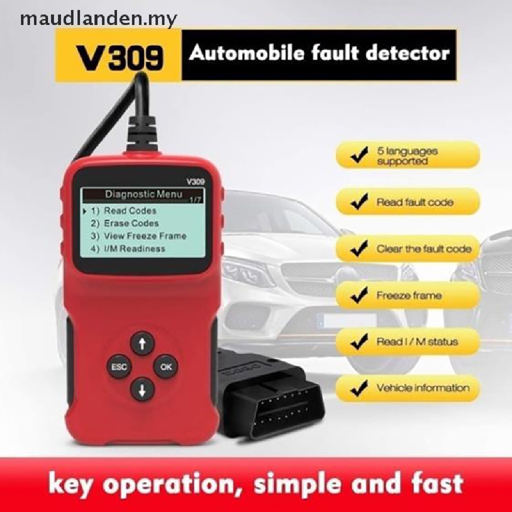 Thiết bị quét chuẩn đoán lỗi tự động V309 EOBD
 Kem dưỡng da MY