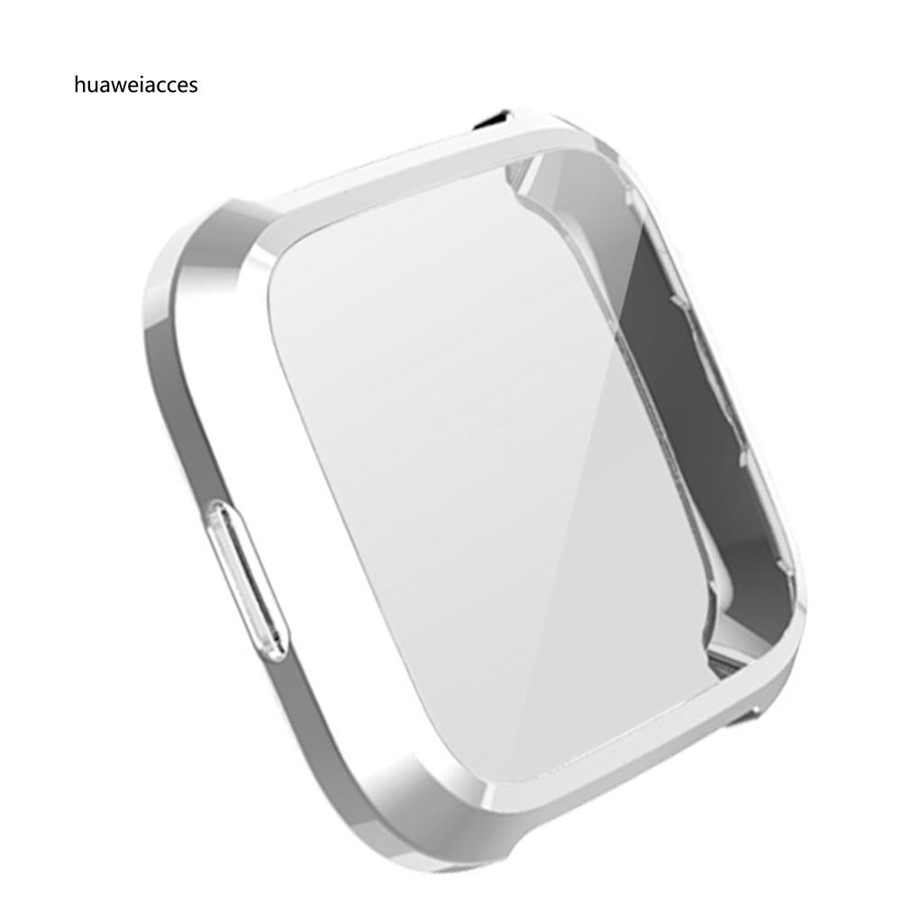 Khung viền siêu mỏng bảo vệ mặt đồng hồ thông minh Fitbit versa Lite