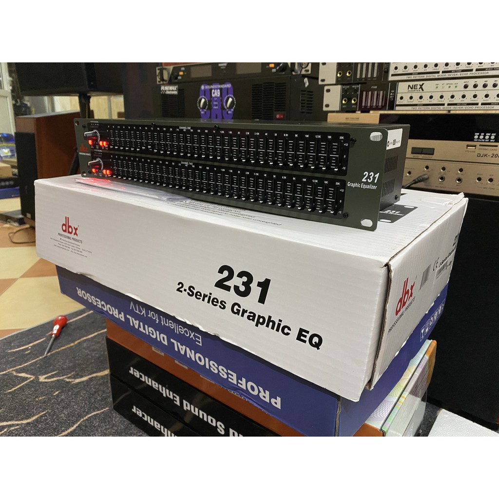 [Mã 159ELSALE hoàn 7% đơn 300K] LỌC XÌ EQUALIZER DBX 231