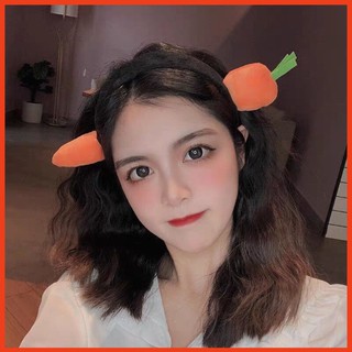 Bờm tóc hình cà rốt và cá mập siêu cute