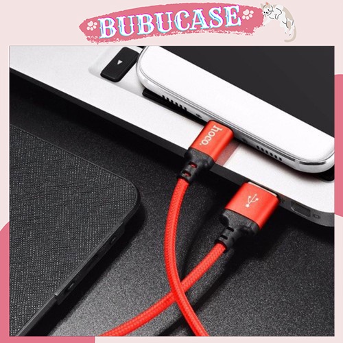 FREESHIP TỪ 50K_ DÀI 1M Cáp Sạc Hoco X14 dòng 5V - 2A đầu sạc Micro USB