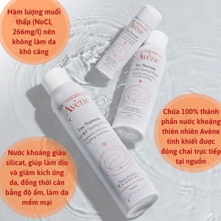 Xịt khoáng dưỡng da Avene 300ml