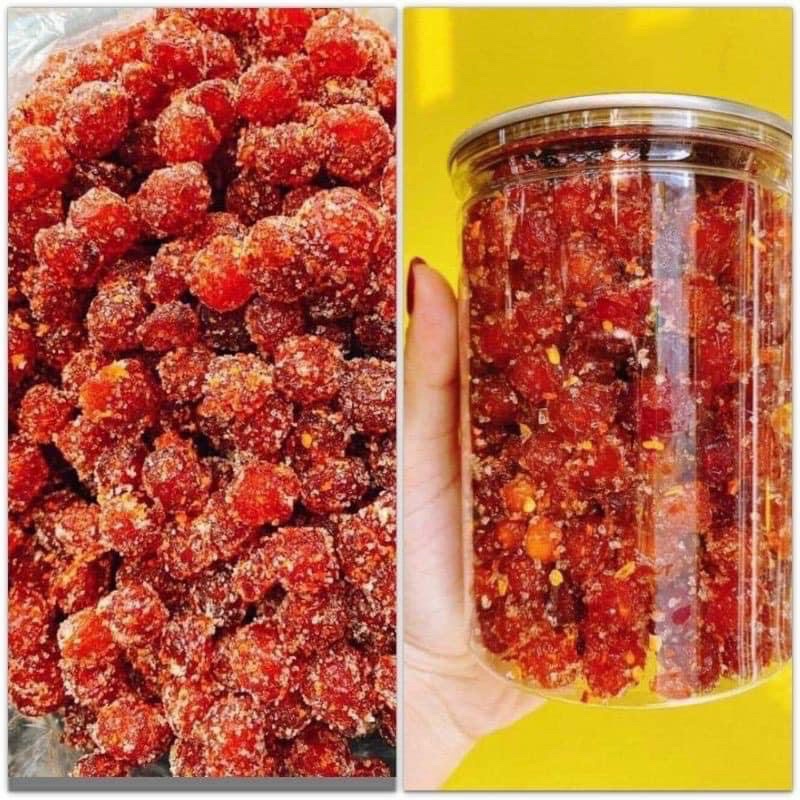 Chùm Ruột Rim Đường Chanh Muối Ớt- Món ăn tuổi thơ dữ dội- Đóng lon pet 500GR